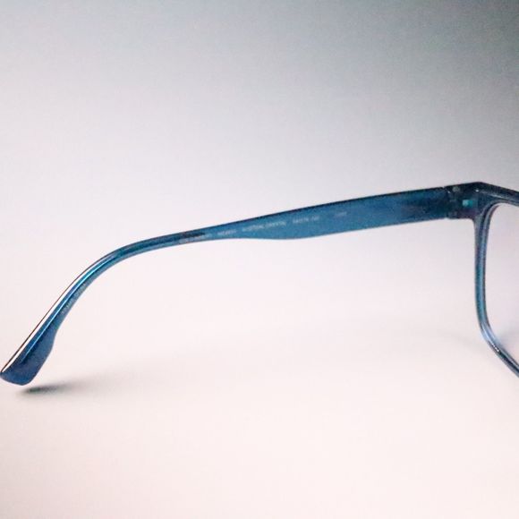 McALLISTER cold insert MC4510 teal crystal 54-18 145 eyeglasses frame N15 - Picture 6 of 8
